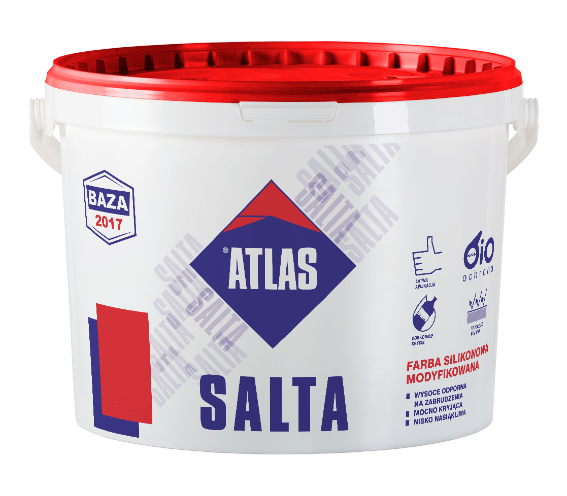 Atlas Salta Farba Silikonowa Modyfikowana 10 Litr Producent Atlas